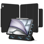 Tech-Protect Smartcase Magnetic für iPad Air 13&quot; 2024 / 2025 - Schwarz