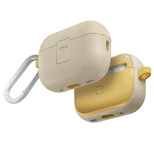 Uniq Clyde Lock Case für AirPods Pro 2 (2022/2023) – Beige und Gelb