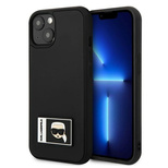 Karl Lagerfeld KLHCP13M3DKPK iPhone 13 6,1" czarny/black hardcase Ikonik Patch