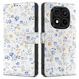 Tech-Protect Wallet Case for Xiaomi Redmi Note 14 Pro 5G / 14 Pro+ 5G / Poco X7 5G - Daisies with Leaves