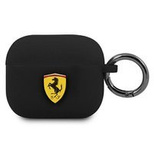 Etui Ferrari Silicone na AirPods 3 - czarne