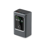 Powerbank SBS 10000mAh PD 35W z wyświetlaczem LCD - szary