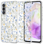 Tech-Protect FlexAir Case for Samsung Galaxy A36 5G - Daisies with Leaves
