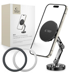Tech-Protect N57 Magnetic MagSafe Car/Desk Mount - Black