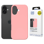 3mk Hardy MagSilikonhülle für Apple iPhone 16 Plus - Pink