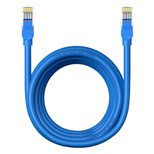 Baseus High Speed ​​Cat 6 RJ-45 1000Mb/s Ethernet cable 5m round - blue