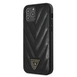 Guess GUHCP12LPUVQTMLBK iPhone 12 Pro Max 6.7&quot; black/black hardcase V-Quilted Collection