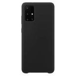 Silicone Case Flexibel Gummi Handyhülle Silikon Schutzhülle für Samsung Galaxy A72 4G schwarz