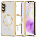 Tech-Protect MagFlex MagSafe Case für Samsung Galaxy A36 5G - Transparent Gold