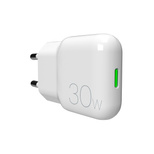 GaN Puro SLIMPRO 30W USB-C Wall Charger - White