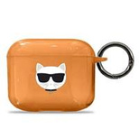Karl Lagerfeld Choupette case for AirPods 3 - orange