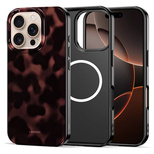 Tech-Protect Lamano MagSafe Case for iPhone 16 Pro Max - Black and Red