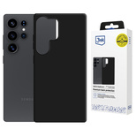 3mk Hardy MagSilikonhülle für Samsung Galaxy S25 Ultra - Schwarz