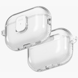 Uniq Glase Pro Schutzhülle für AirPods Pro 3 mit Schlossfunktion – Transparent
