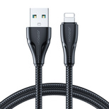 Joyroom Surpass Series A11 USB-A / Lightning 2,4A Kabel 2 m - Schwarz