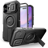 Tech-Protect Kevlar MagSafe Hülle für iPhone 17 - Schwarz