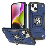 Wozinsky Ring Armor iPhone 15 Plus iPhone 15 Plus Ring Armor Case - Blue