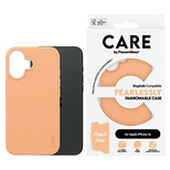 CARE by PanzerGlass Fashion Case iPhone 16 6.1&quot; peach/peachy MagSafe 1389