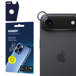 Szkło na obiektyw 3mk HARDY Lens Protection Pro do iPhone 17 Air - szare