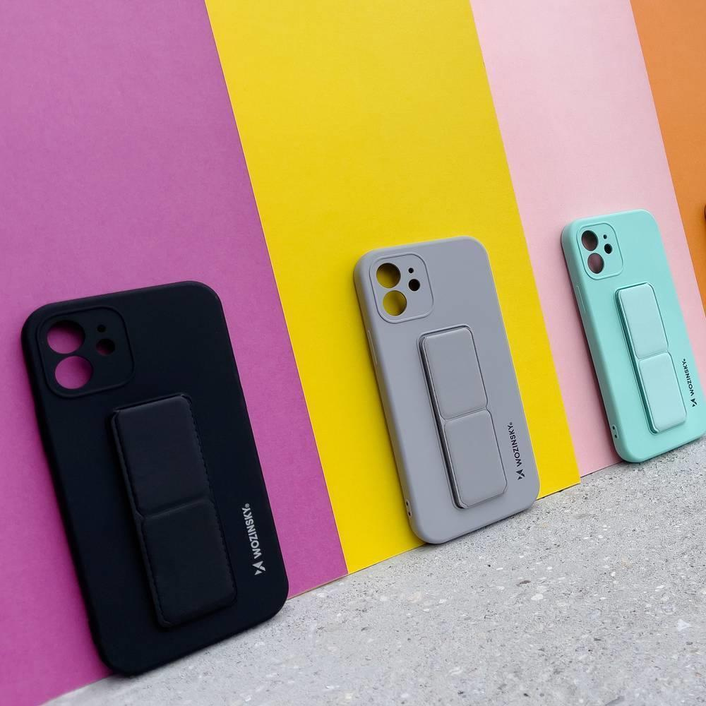 Eleganckie etui z funkcją podstawki Wozinsky Kickstand Case - silikonowe