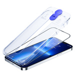 Joyroom Knight Glas für iPhone 14 mit Montagesatz transparent (JR-H09)