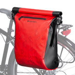 Wozinsky wasserdichter Rucksack für Fahrradkoffer Fahrradtasche 2in1 23l rot (WBB31RE)