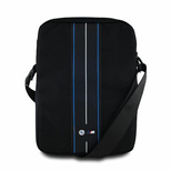 Torba na tableta BMW Nylon Blue Stripe 10" - czarna