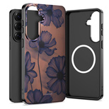 Etui Tech-Protect Lamano MagSafe na Samsung Galaxy A57 5G - brązowo-fioletowe