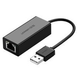 Ugreen externe Netzwerkkarte RJ45 - USB 2.0 100 Mbit/s Ethernet schwarz (CR110 20254)