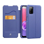 DUX DUCIS Skin X booktype case schutzhülle aufklappbare hülle für Samsung Galaxy A03s blau