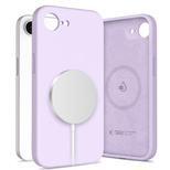 Tech-Protect Liquid Silicone MagSafe iPhone 16e Hülle - Lila