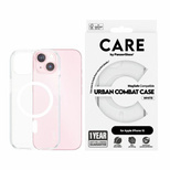 Etui CARE by PanzerGlass Urban Combat Case MagSafe na iPhone 15 - białe