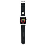 Karl Lagerfeld 3D Rubber Karl Head strap for Apple Watch 42/44/45/49mm - black