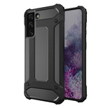 Hybrid Armor case for Samsung Galaxy S23 Ultra armored hybrid cover black