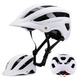 Wozinsky MTB bicycle helmet with removable visor, lightweight L - black and white