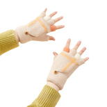 Women's/children's winter phone gloves - white