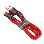 Baseus Cafule USB-A / Lightning 1,5A QC 3.0 Kabel 2 m - rot