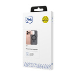3mk Smoke MagCase für iPhone 17 Pro - Schwarz Halbtransparent