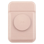 Uniq Flixa Magnetkarten-Geldbörse mit Ständer Pink/Blush Pink MagSafe