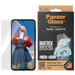 PanzerGlass Matrix Ultra-Wide Fit Folie mit Positionierer für Samsung Galaxy A35 5G