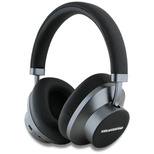 Karl Lagerfeld Saffiano Elongated Bluetooth ANC On-Ear Headphones - Black