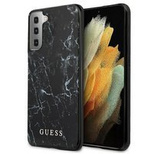 Guess GUHCS21MPCUMABK S21+ G996 schwarz/schwarzer Hartschalenkoffer Marble