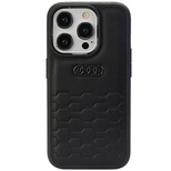 Audi GT Synthetic Leather case for iPhone 15 Pro Max - black