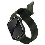 Uniq Dante Edelstahlarmband für Apple Watch 1/2/3/4/5/6/7/8/SE/SE2 38/40/41 mm – Grün