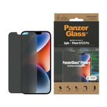 PanzerGlass Classic Fit Privacy Antibakterielles Glas für iPhone 14/13 Pro/13