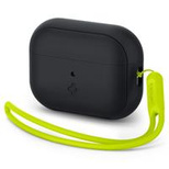 Spigen Silicone Fit Strap Case for Apple AirPods Pro 1 / 2 - Black/Green