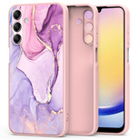 Tech-Protect Mood Hülle für Samsung Galaxy A25 5G – rosa Marmor