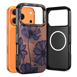 Tech-Protect Lamano MagSafe case for iPhone 17 Pro Max - brown-purple