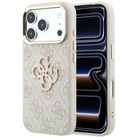 Guess 4G &amp; Big Resin Logo Case for iPhone 17 Pro Max / 18 Pro Max - Pink