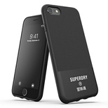 SuperDry Moulded Canvas iPhone 6/6s/7/8/ SE 2020 / SE 2022 Case czarny/black 41539